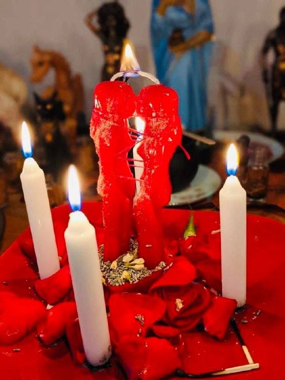 Rituel pour empêcher une séparation amoureuse.