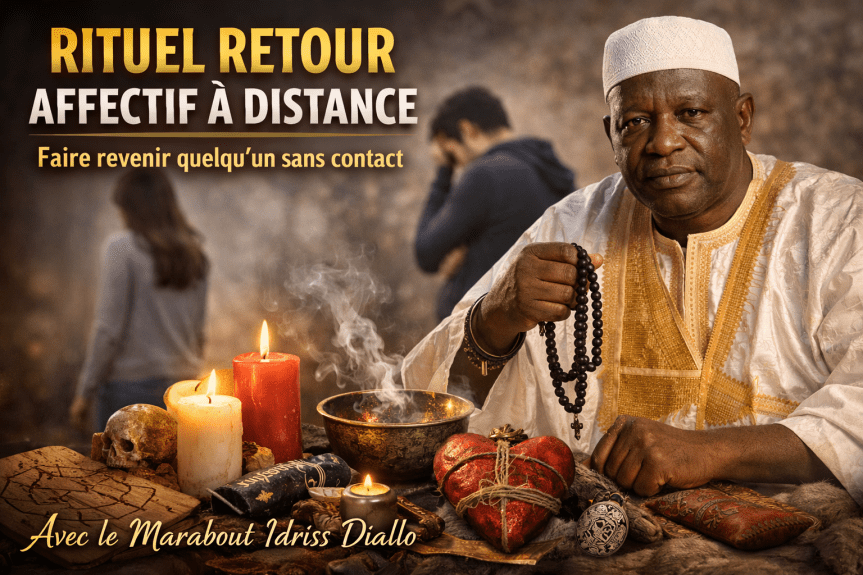 Rituel retour affectif à distance : faire revenir quelqu’un sans contact&nbsp;efficacement