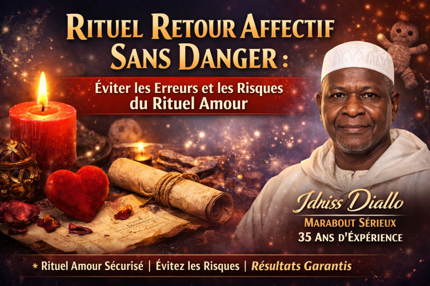 Rituel retour affectif sans danger : éviter les erreurs et les risques du rituel&nbsp;amour